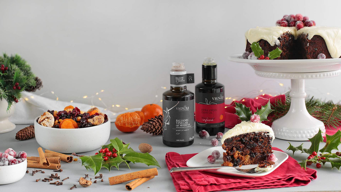 Infused Christmas Fruit Cake