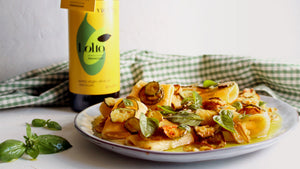 Zesty Pasta with Sun-kissed Zucchini, Basil, and Lime Recipe