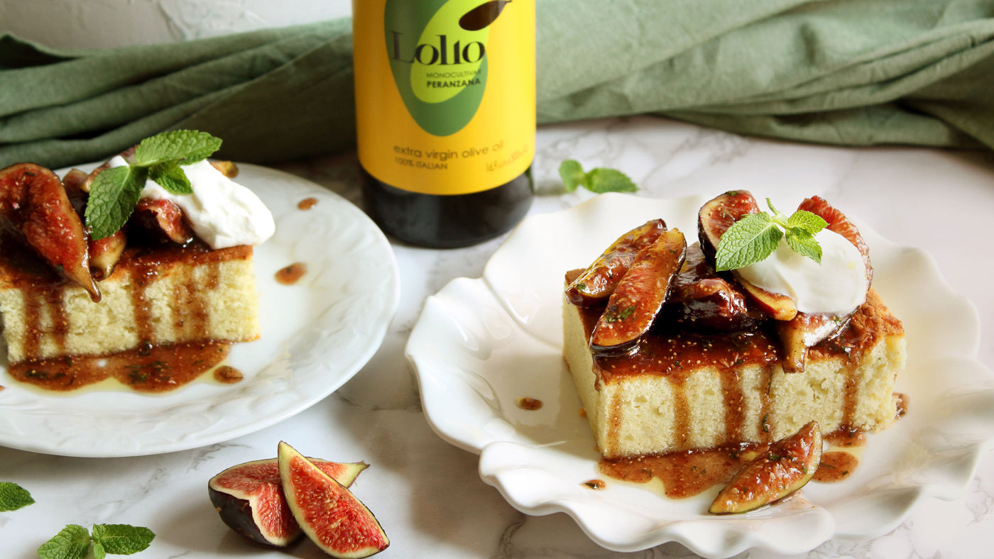 Fig-Kissed Olive Oil Cake Recipe