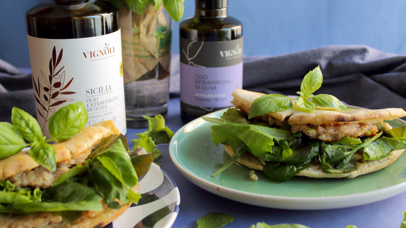 A Chicken Pita That Tastes Like Sicily