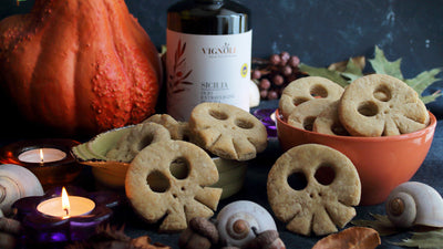 Salted Extra-Virgin Olive Oil Spooky Cookies