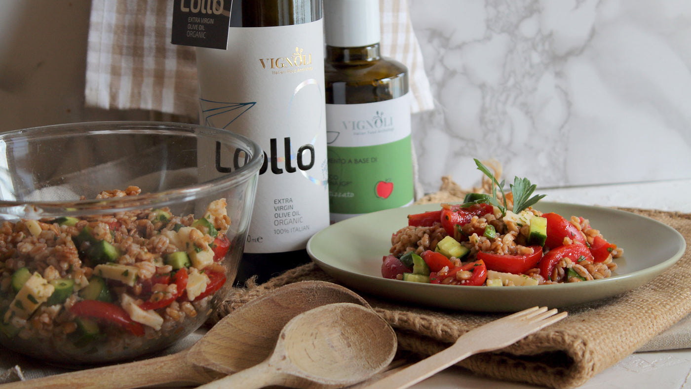 Tuscan Farro Salad