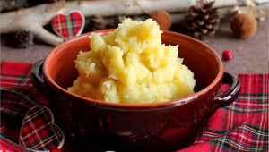 Mashed potatoes flavored with White Truffles EVOO