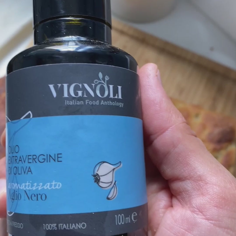 Black Garlic Infused Extra Virgin Olive Oil