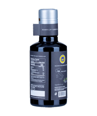 Balsamic Vinegar of Modena IGP - Density 1.19 back of bottle