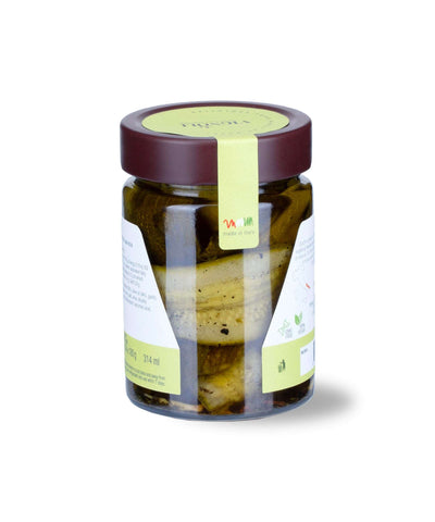 Vignoli Grilled Zucchini in Olive Oil side of 10.22oz jar